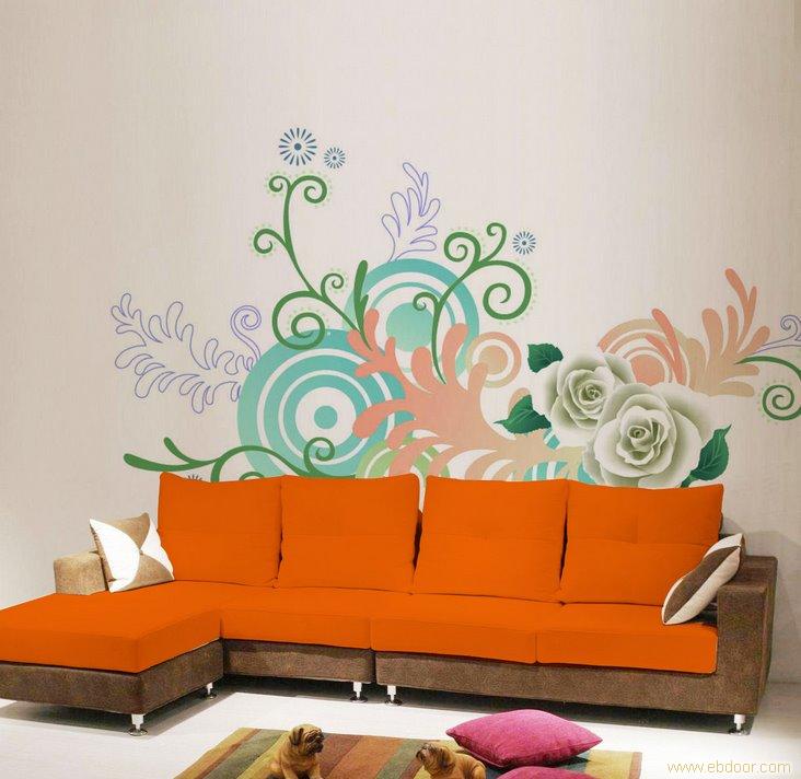 家用背景墻的墻繪是要怎么設(shè)計(jì)呢？